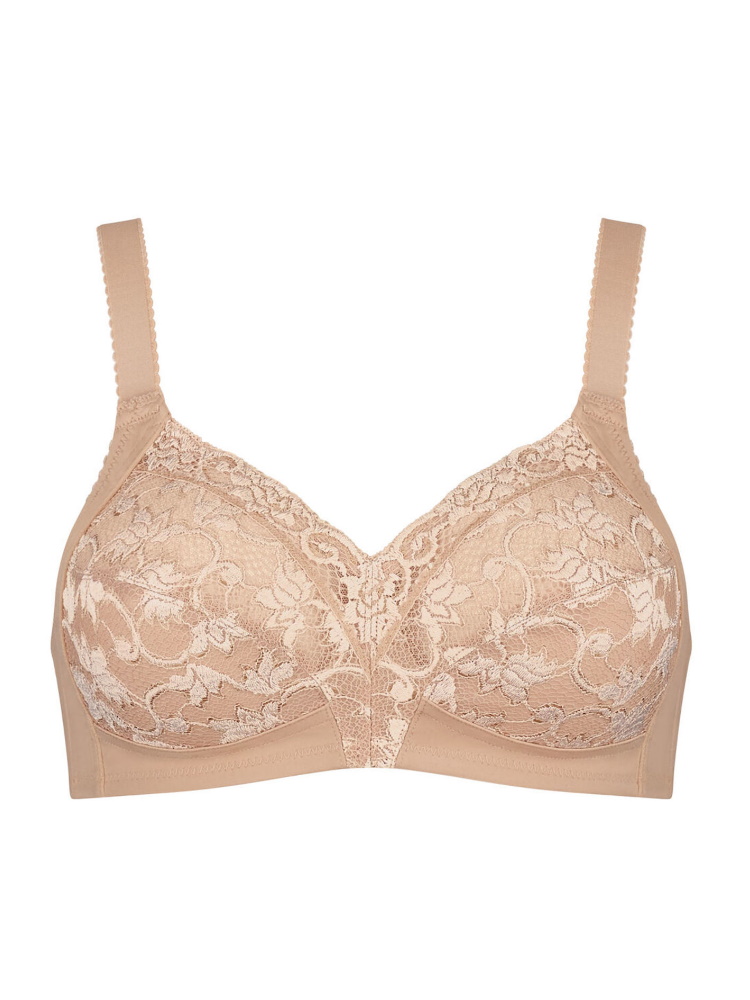 Triumph Doreen Bra Delicate Soft Lace Unwired Bras Non Padded Full Cup